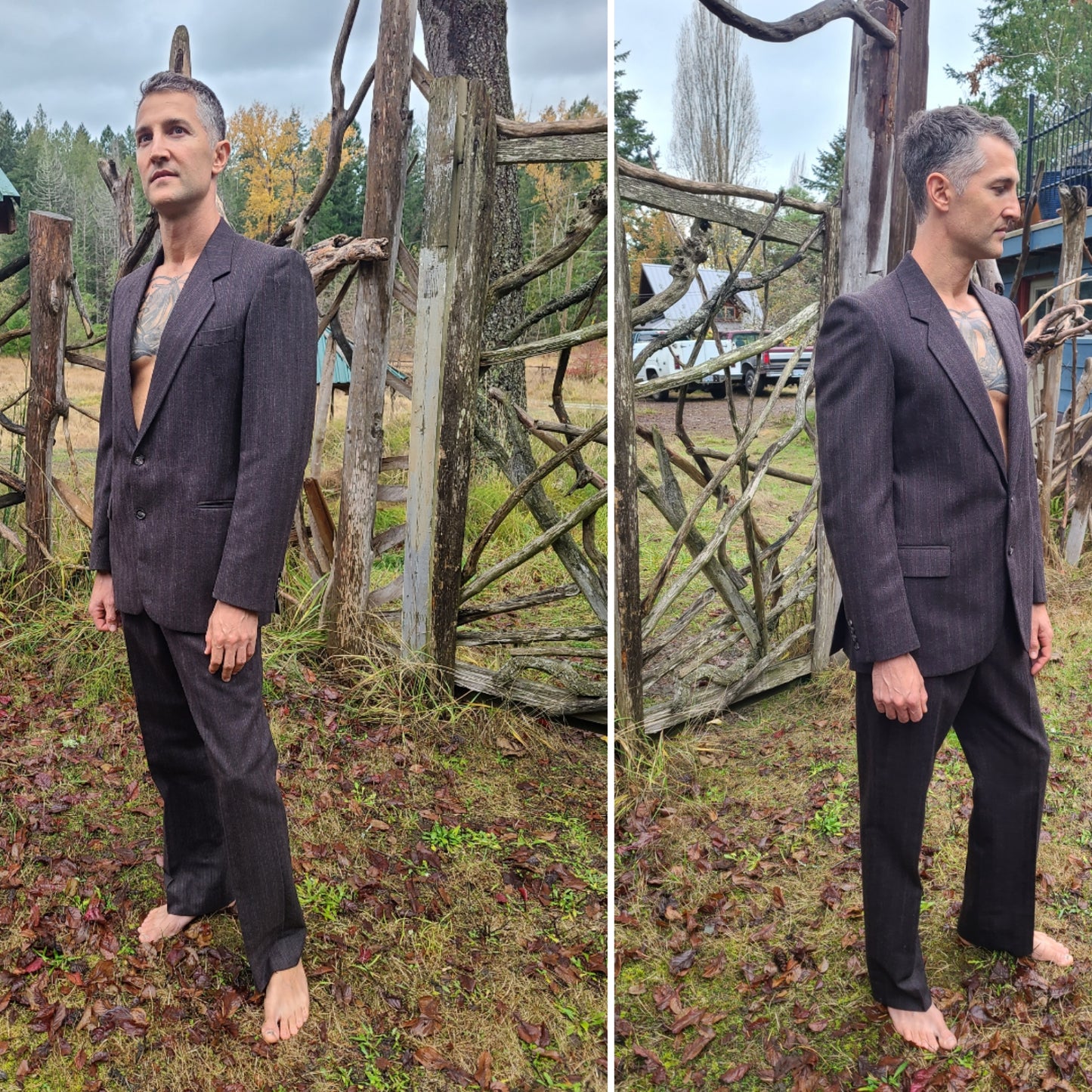 The Yves Saint Laurent Wool Suit